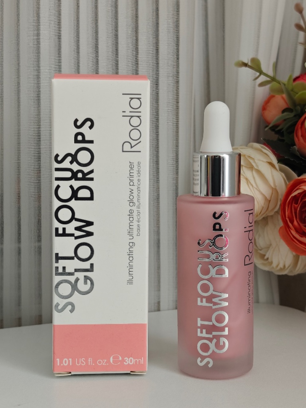 New Rodial Soft Focus Glow Drops Illuminating Ultimate Glow Primer 1.01 oz/30ml